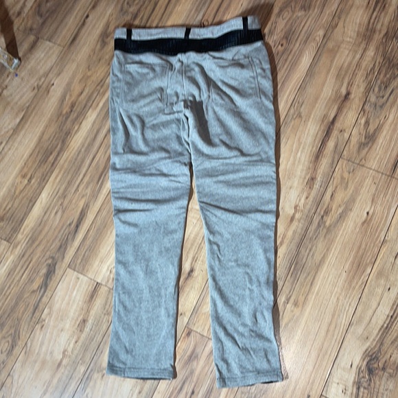 square zero mens sweat pants with front pleather - Picture 2 of 4
